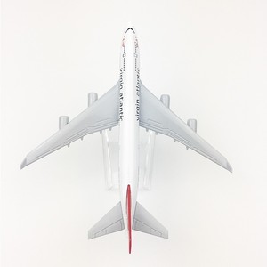 Modelo de Avión a Escala 1:400 de 16 cm de la Aerolínea B747 Virgin <span class=keywords><strong>Atlantic</strong></span>, con Impresión de Logotipo Personalizado, Regalo Promocional - Product Image 3