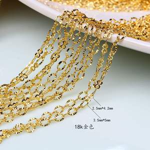 14k 18K gói màu vàng bảo vệ <span class=keywords><strong>8</strong></span> hình hướng dương long lanh chuỗi Tự Làm Thủ Công bán thành chuỗi vòng cổ - Product Image 3