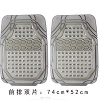 Bestseller 5-teiliger Schwerlast-PVC Transparenter Gummi-Autofußmatten-Satz für Universelle Auto-Zubehörteile