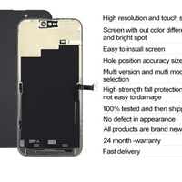 Écran pour OEM pour iPhone 16 Pro Max 15 Plus 14 Mini 13 Promax 12 11 Softh Oled Iphone11 Écran LCD Oled Gx Rj Jk