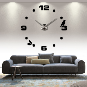 Reloj de Pared Digital 3D sin Marco, Estilo Cuco, para Decoración de Paredes de 17 a 47 Pulgadas - Product Image 2