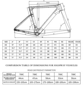 Bicicleta de Carretera de Carbono 700C con Frenos de Disco Hidráulicos de 24 Velocidades, para Competición, Triatlón, Ciclismo, Hardtail R15pro <span class=keywords><strong>SHIMANO</strong></span> de Carbono - Product Image 6