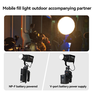 <span class=keywords><strong>Nanlite</strong></span> Forza <span class=keywords><strong>60</strong></span>/60B II ฟิล์มเปลี่ยนสีคู่สปอตไลท์สำหรับถ่ายภาพและกล้องวิดีโอไฟเติม LED - Product Image 3
