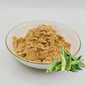 식품 등급 오크라 다당류 추출물 70% 수용성 오크라 분말 진공 드럼에 포장 - Product Image 1