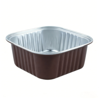 Boîte en aluminium de forme personnalisée pour gâteau au fromage, moule ovale en aluminium pour pudding, outils de cuisson