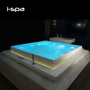 Baignoire à débordement en acrylique Galaxy Modern avec drain inclus, blanche - Product Image 2