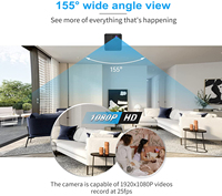 Cámara de Bolsillo Mini Wi-Fi HD 1080p W18, Visión Nocturna, Grabadora de Voz y Video para Seguridad en el Hogar, Video Inalámbrico