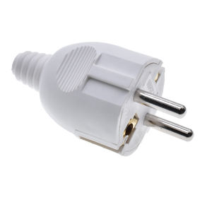 Stile tedesco 2 Pin Schuko Type-F con messa a terra connettore presa elettrica ricaricabile maschio fai da te - Product Image 6