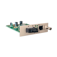 Gigabit/100Mbps/1000Mbps SMF/MMF Émetteur-récepteur à fibre optique simple/double Convertisseur de média enfichable Monté en rack à 16 emplacements pour FTTH