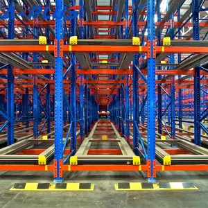 Racking Shelving Low Cost Industrial Storage Racking System LIFO Rack Shelving Warehouse Push Back Rack