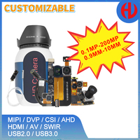 Módulo de Sensor de Cámara Mini CMOS con Visión Nocturna 4K UHD, OIS, 50MP, Enfoque Automático, Sensor de Imagen IMX766, MIPI, IoT, IA