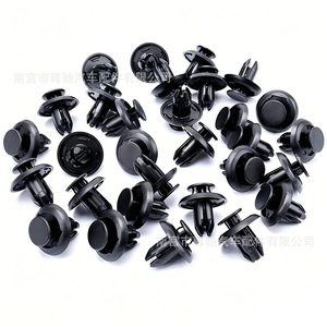 Clips de plástico negro para faldones laterales B45A56146A para Mazda 3, 6, CX3, CX5, CX9, Atenza, Axela - Sujetadores automotrices - Product Image 2
