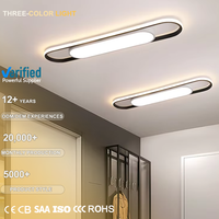 Plafonnier simple pour couloir, allée ou entrée, luminaires de plafond modernes en acrylique, luminaires pour vestiaire, chambres et couloirs