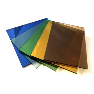 Wholesale 2mm 3mm 4mm 5mm 6mm 8mm Tinted Reflective glass Sheet Application Hotel Home Bathroom Decoration
