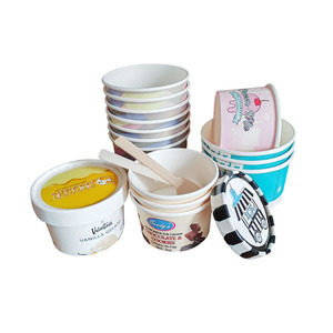 Food Grade <strong>Paper</strong> Pudding Surge Yogurt Tubs Various Wholesale Small <strong>Paper</strong> Container <strong>Mini</strong> Ice Cream <strong>Cup</strong> - Product Image 1
