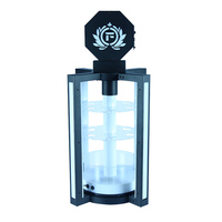 X987-U LED grande roue porte-verre à vin support tasse lueur charge balle tasse support bouteille d'alcool affichage acrylique