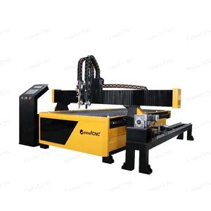 Stainless steel engraving and cutting CA-1325 1530 metal cutting machine with Round tube cutting