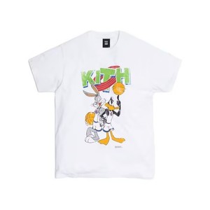 Kith X <span class=keywords><strong>Looney</strong></span> <span class=keywords><strong>Tunes</strong></span> KithJam T-shirt a maniche corte da basket vintage con Daffy Duck - Product Image 5