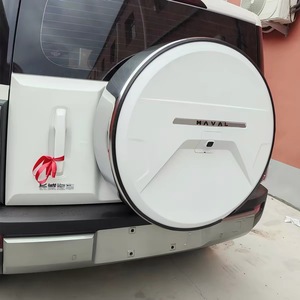 Housse de roue de secours ABS noir mat pour SUV, résistante aux UV, imperméable, installation facile, protection de roue compatible GWM Haval 2019- - Product Image 3