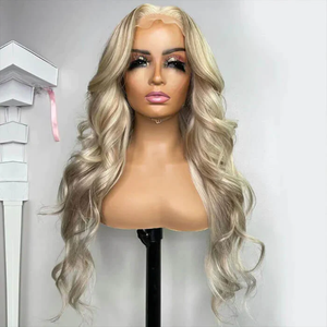 วิกผมสีบลอนด์ balayage สำหรับผู้หญิงผิว<span class=keywords><strong>ดำ</strong></span>และขาว - Product Image 1