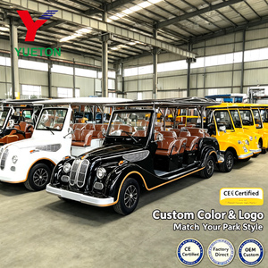 Autobús Turístico Clásico de 6 Plazas, Vehículo Turístico Vintage con Certificación CE, Ideal para Parques, Zonas Turísticas, Granjas, Centros Comerciales y Parques de Atracciones - Product Image 5
