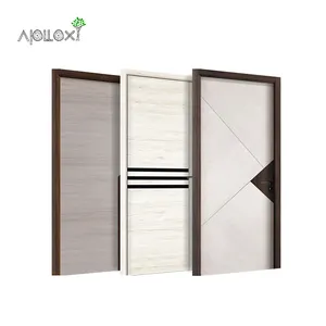 Apolloxy Decor Ready To Ship Waterproof Wooden Door Indian Price Manufacturer Low Price Wooden Arch Door Wood Venneer Mdf Door