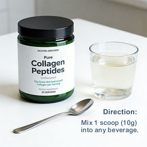 Commercio all'ingrosso puro naturale collagene Peptide integratore in polvere forma buona stabilità bevanda di bellezza - Product Image 5