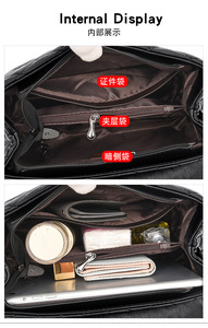 Fashion New Designer Crossbody Bags High Quality PU <b>Leather</b> Shoulder Messenger Bag Casual Totes Luxury Women Handbags and <b>Purses</b> - Product Image 6