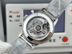 Reloj Mecánico Automático Deportivo de Lujo de Acero Inoxidable de 41 mm de Alta Calidad con Esfera Luminosa Resistente al Agua - Product Image 5