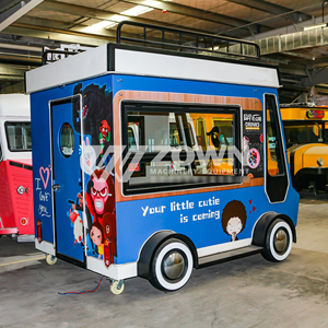 Custom Electric Mobile Food Cart, CE Certified Catering <b>Trailer</b>, for Snack, Coffee, BBQ and Outdoor Commercial Events - Product Image 6