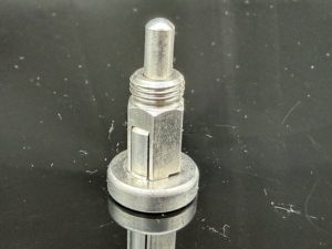 <span class=keywords><strong>Goupille</strong></span> de blocage en acier inoxydable entièrement métallique, zinguée, certifiée ISO, à indexage rotatif, <span class=keywords><strong>autobloquante</strong></span>, à <span class=keywords><strong>d</strong></span>égagement rapide, avec butée à ressort - Product Image 4