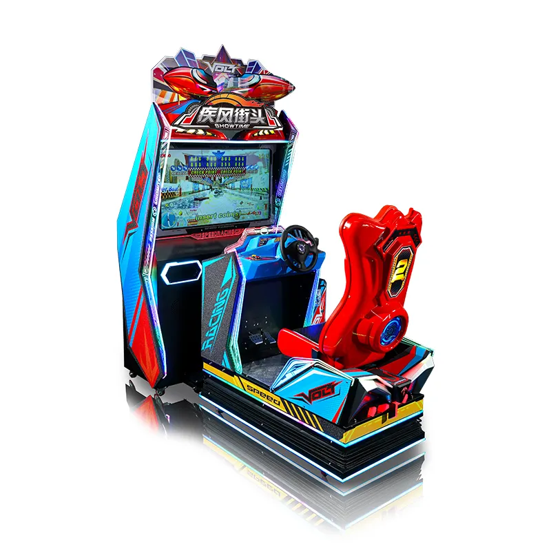 Funpark Indoor Amusement Game Machine Coin Operated Arcade Car Game Driving Racing Simulator Car Racing Game Machine