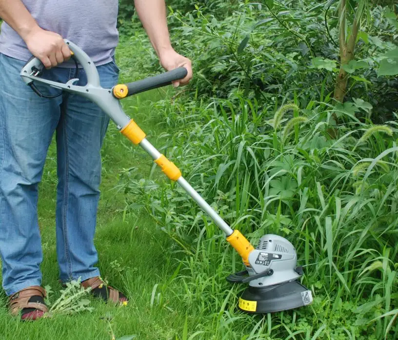 Elektrische Grasmaaier Kleine Huishoudelijke Grasmaaier Hand Holding Multifunctionele Gazon Voor Tuin Weed Snijden En Verfraaien