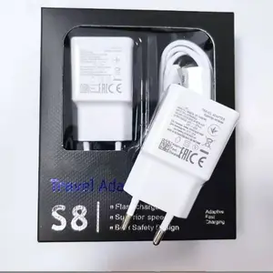 Originele Adapter Qc3.0 Reis Mobiele Telefoon Usb Wall Charge Met Type C Kabel Voor Samsung Galaxy S8 S9 Note 9 S10 Snellader