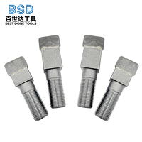 Pointes de brasage industrielles en carbure de tungstène poli BSD à haute résistance à l'usure, différentes tailles, personnalisables OEM pour le débroussaillage forestier