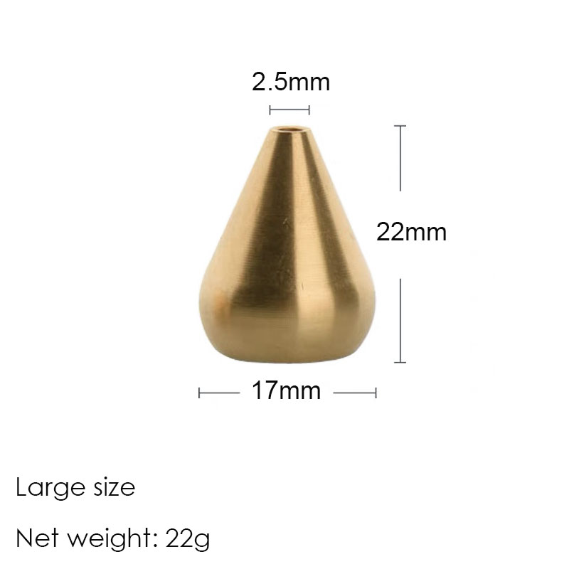 Satin brass-Large