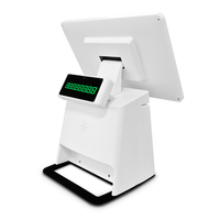 Pantalla táctil Android pos sistema minorista caja registradora escritorio pos hardware con impresora térmica fábrica OEM pos máquina de facturación