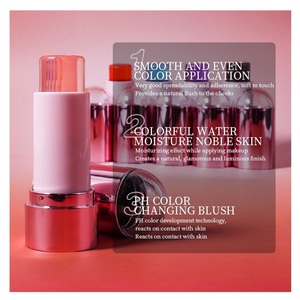 6 Colors Light Natural Fruit Jelly Powder <strong>Blusher</strong> Lip Tint <strong>Stick</strong> Makeup Brightening Waterproof Powder <strong>Blusher</strong> Lip Color <strong>Stick</strong> - Product Image 2