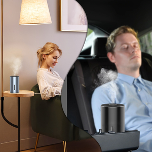 เครื่องกระจายกลิ่นหอมอโรมาเธอราพีสำหรับบ้าน ตลาด B2B ปี <span class=keywords><strong>2018</strong></span> สำหรับเด็ก เครื่องเพิ่มความชื้นแบบอัลตราโซนิก 220 โวลต์ แบบตั้งโต๊ะ/พกพา - Product Image 3