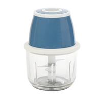 Mini hachoir sans fil à piles de 300 ml pour la cuisine domestique, faible bruit et fonctionnement sûr