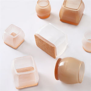 Protections <span class=keywords><strong>de</strong></span> <span class=keywords><strong>pieds</strong></span> <span class=keywords><strong>de</strong></span> chaise avec coussinets <span class=keywords><strong>en</strong></span> feutre, patins <span class=keywords><strong>de</strong></span> meubles, couvre-<span class=keywords><strong>pieds</strong></span> carrés <span class=keywords><strong>en</strong></span> <span class=keywords><strong>silicone</strong></span> <span class=keywords><strong>pour</strong></span> la <span class=keywords><strong>protection</strong></span> des meubles - Product Image 3