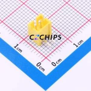 HC-PH-2AWD-Y-K-10 Wire-to-Board Pin Header Bent Lead Through Hole,P=2mm Connector 1x2P 2mm Right Angle Insert PH - Product Image 1