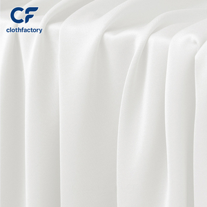 ผ้าไนลอนผสมสแปนเด็กซ์สีขาว 160 กรัม ยืดได้ 4 ทิศทาง 66% ไนลอน 34% สแปนเด็กซ์ เหมาะสำหรับชุดโยคะ ชุดออกกำลังกาย ชุดว่ายน้ำ และชุดชั้นใน - Product Image 2