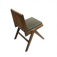 Ensemble de table et chaises en bois massif pour restaurant, mobilier commercial, design moderne et simple, café, bar, salle à manger extérieure