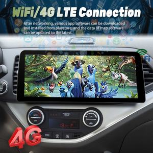 Reproductor de Video para Auto con Pantalla Ancha de 12.3'' y Android 13, Radio Estéreo para Kia Morning Picanto 2014, Unidad Principal Multimedia con Carplay y Navegación - Product Image 6