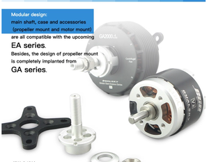 Dualsky ECO4130C Rotor extérieur Modèle d'<span class=keywords><strong>avion</strong></span> Moteur à voilure fixe comparable 5060EA FPV Drones Accessoires DIY Parts Kits Electronic - Product Image 4