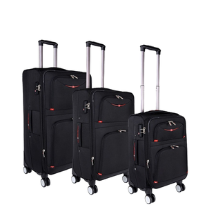 Valise à roulettes de 24 pouces, grande capacité, valise de 32 pouces, fermeture éclair tendance, sac de voyage à roulettes, sac à roulettes pivotant - Product Image 4