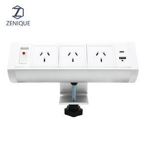 מפעל שולחן ישיר <span class=keywords><strong>clamp</strong></span> רכוב שקע כוח עם טעינה USB למשרד הבית - Product Image 2