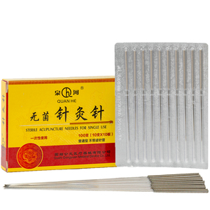 QUANHE – aiguilles d'<span class=keywords><strong>acupuncture</strong></span> jetables stériles chinoises, 100 pièces, <span class=keywords><strong>prix</strong></span> d'usine en gros - Product Image 1