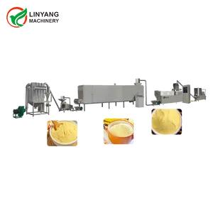 Complete Nutritional Powder Processing Line Nutrition Powder Baby Rice Powder Making Extruder Machine